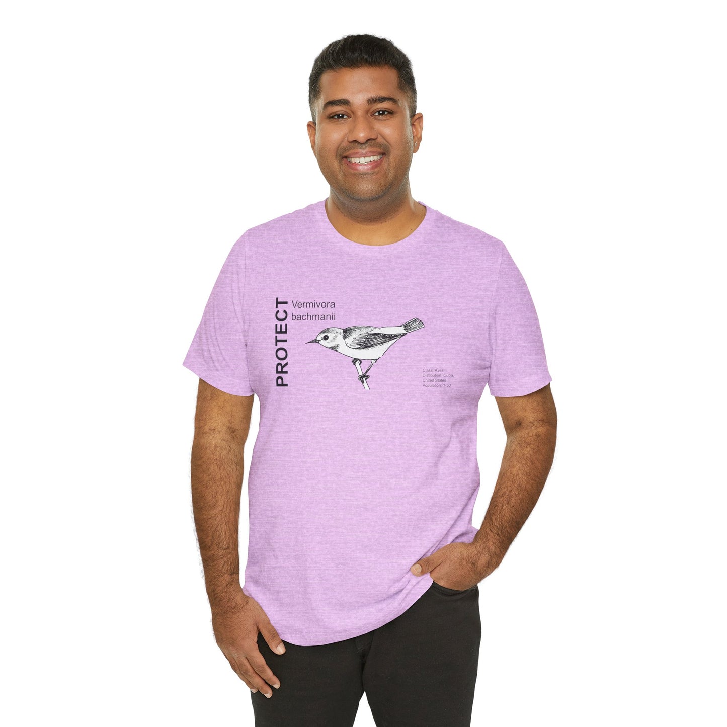 Wildlife Protection Tee - Vermivora bachmanii