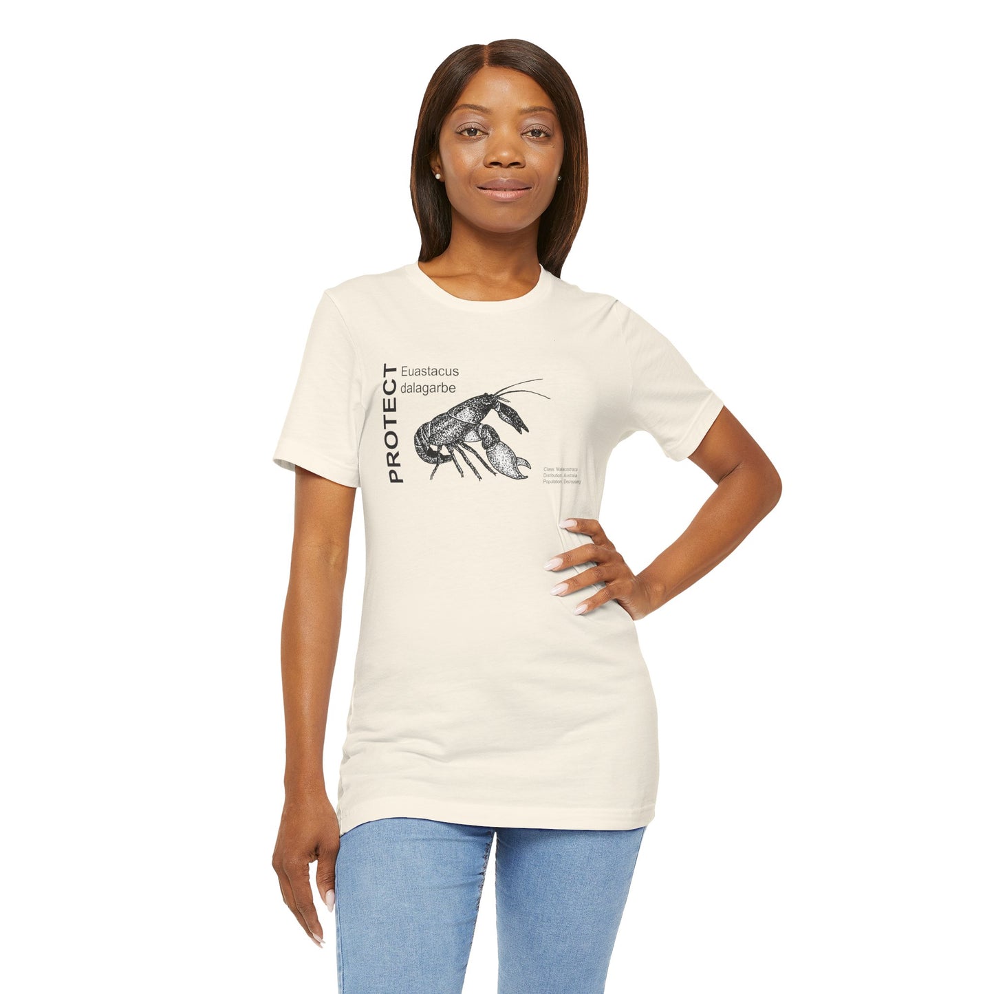 Wildlife Protection Tee - Euastacus dalagarbe