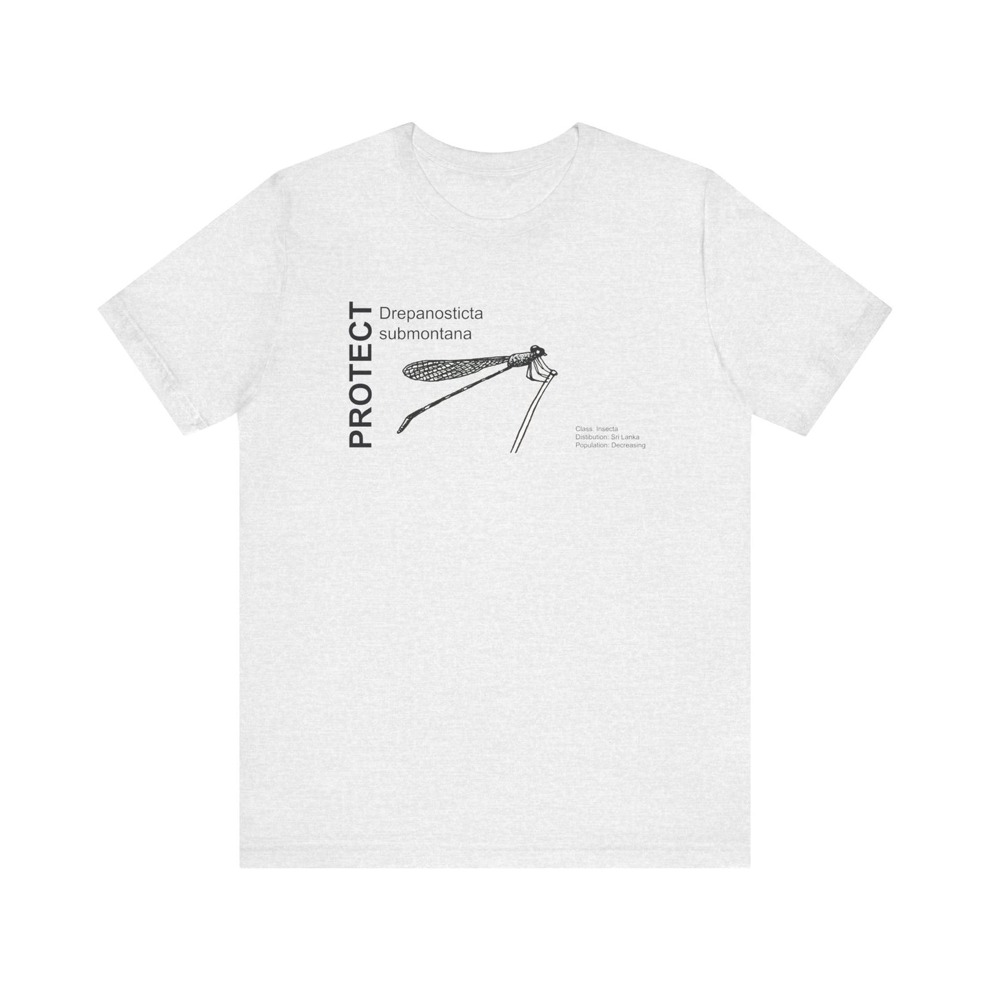 Wildlife Protection Tee - Drepanosticta submontana