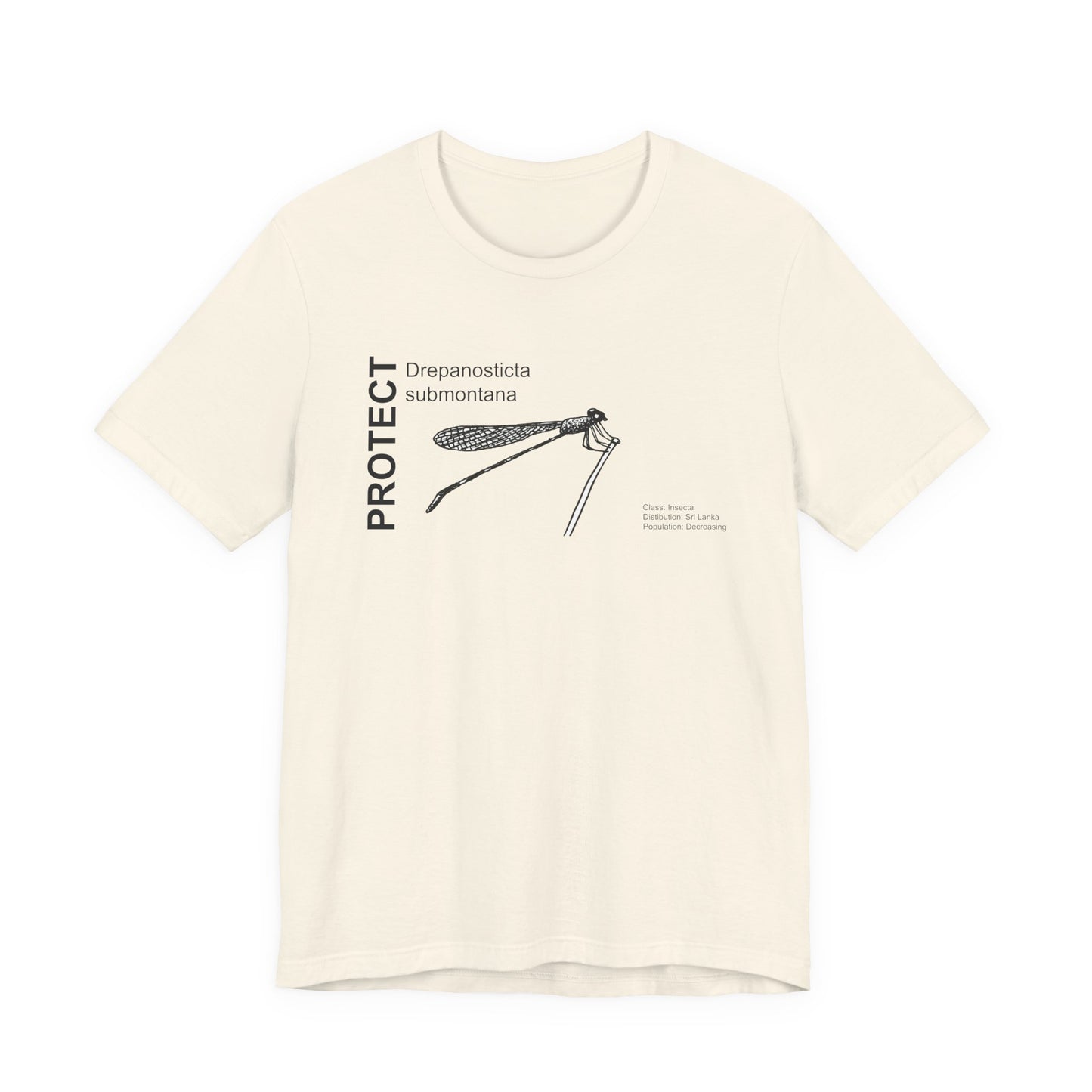 Wildlife Protection Tee - Drepanosticta submontana