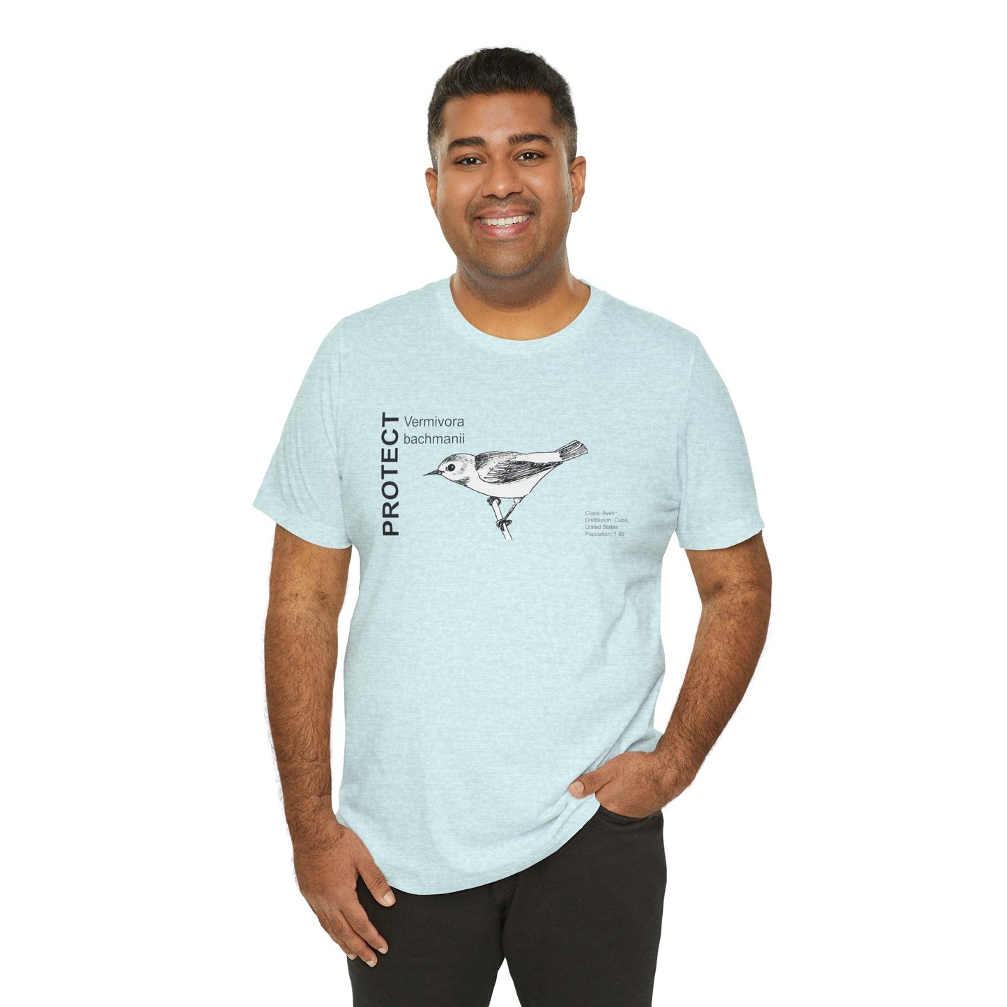 Wildlife Protection Tee - Vermivora bachmanii