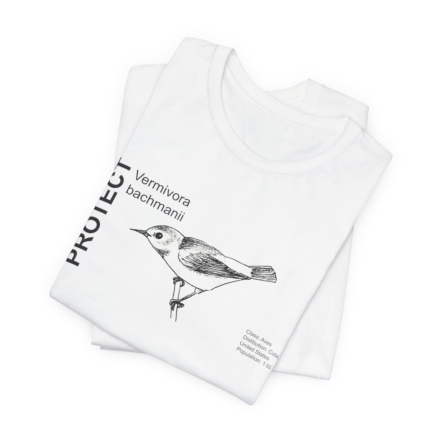 Wildlife Protection Tee - Vermivora bachmanii