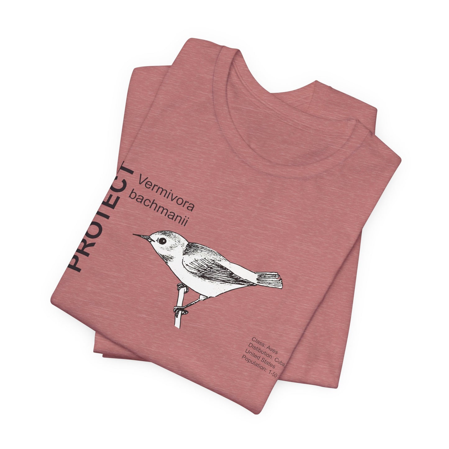 Wildlife Protection Tee - Vermivora bachmanii