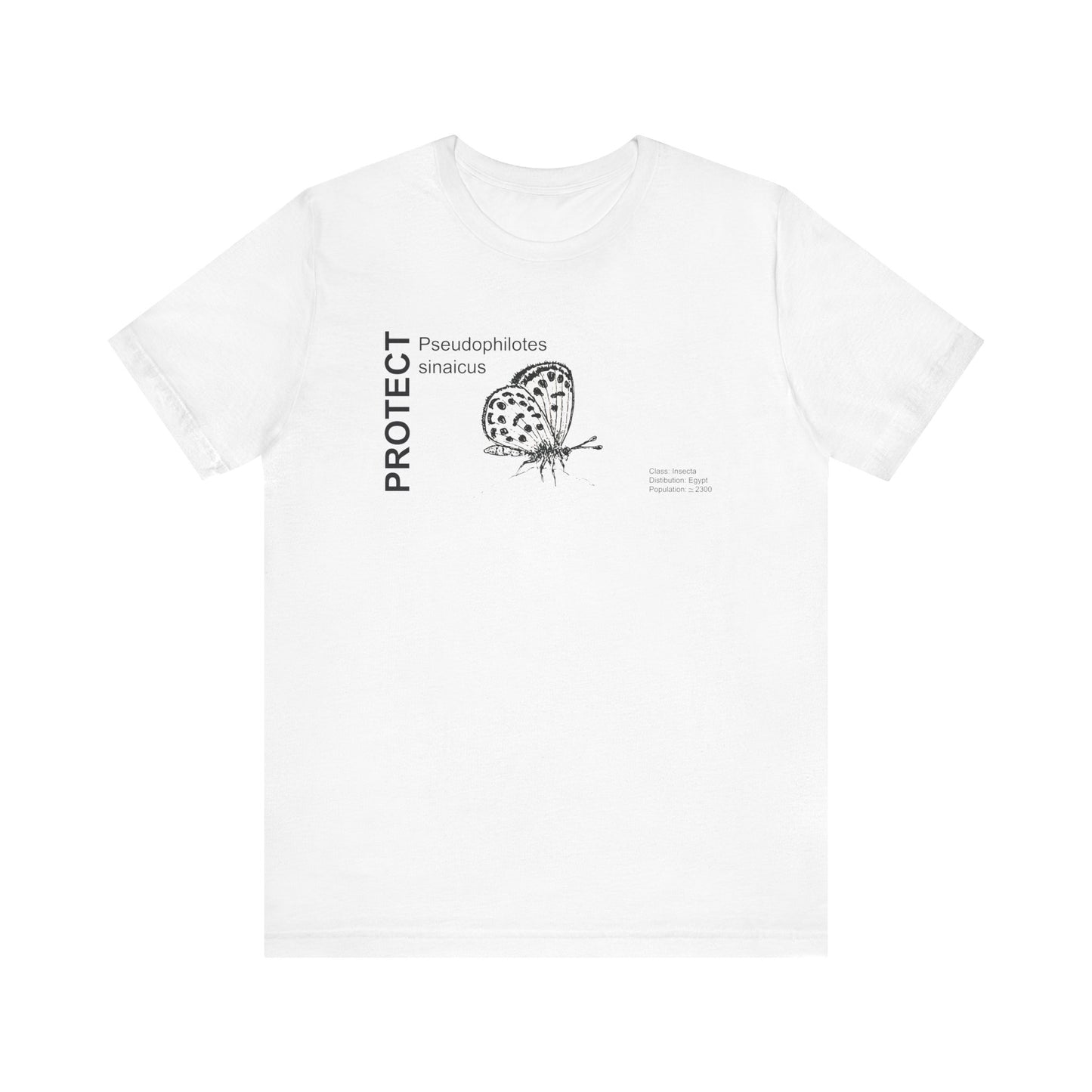 Wildlife Protection Tee - Pseudophilotes sinaicus