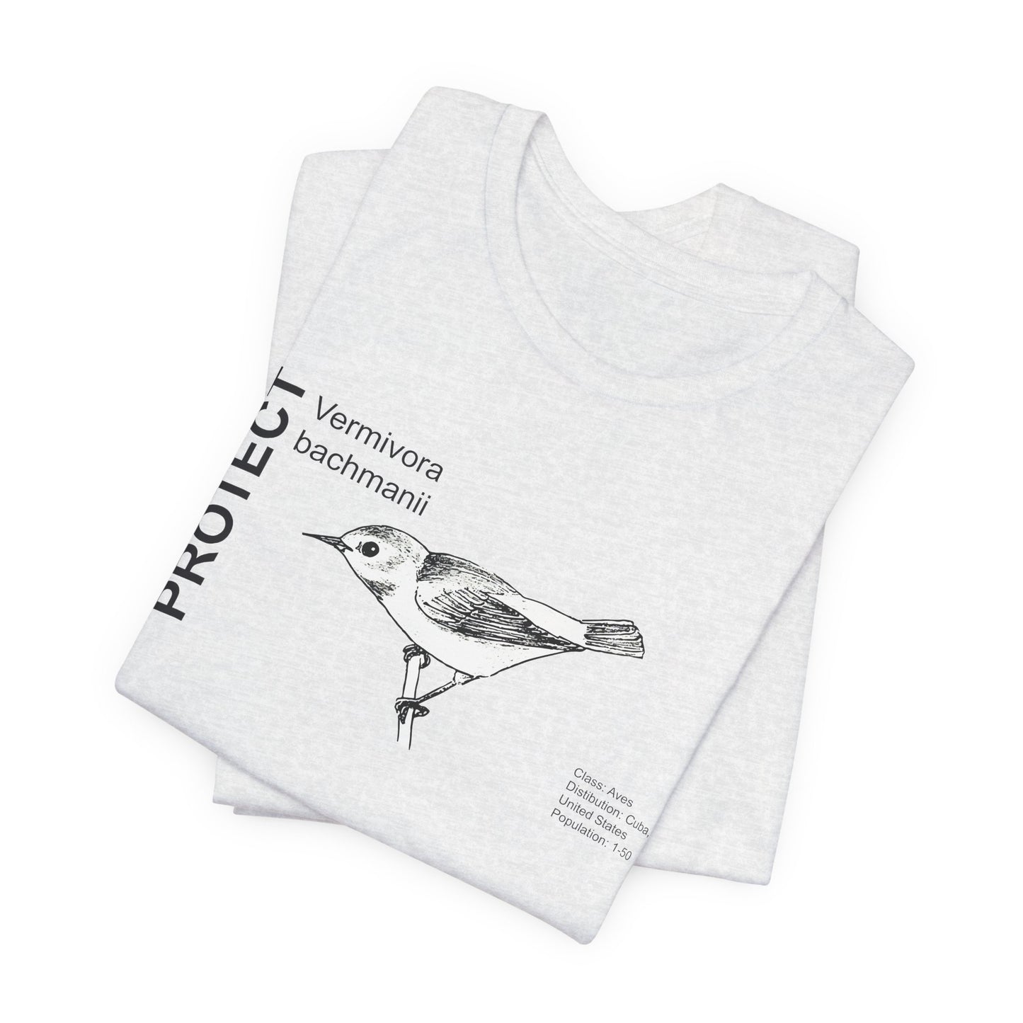 Wildlife Protection Tee - Vermivora bachmanii