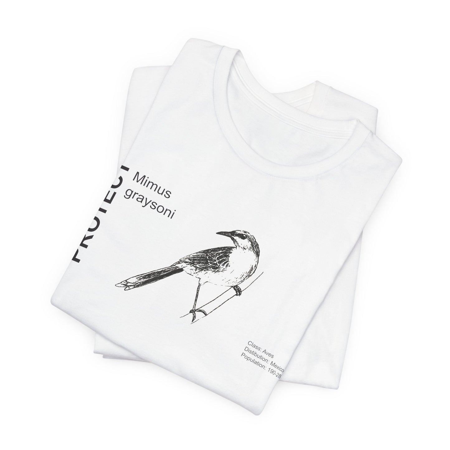 Wildlife Protection Tee - Mimus graysoni