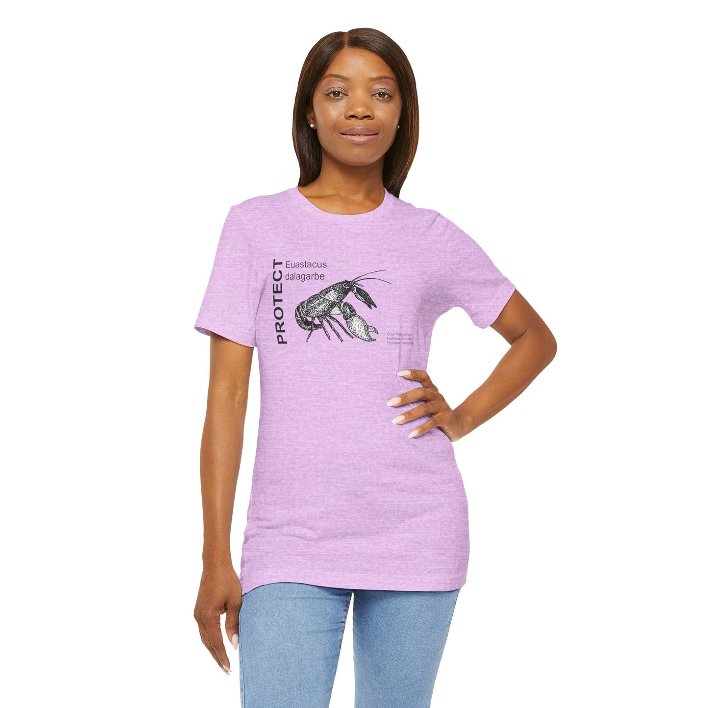 Wildlife Protection Tee - Euastacus dalagarbe