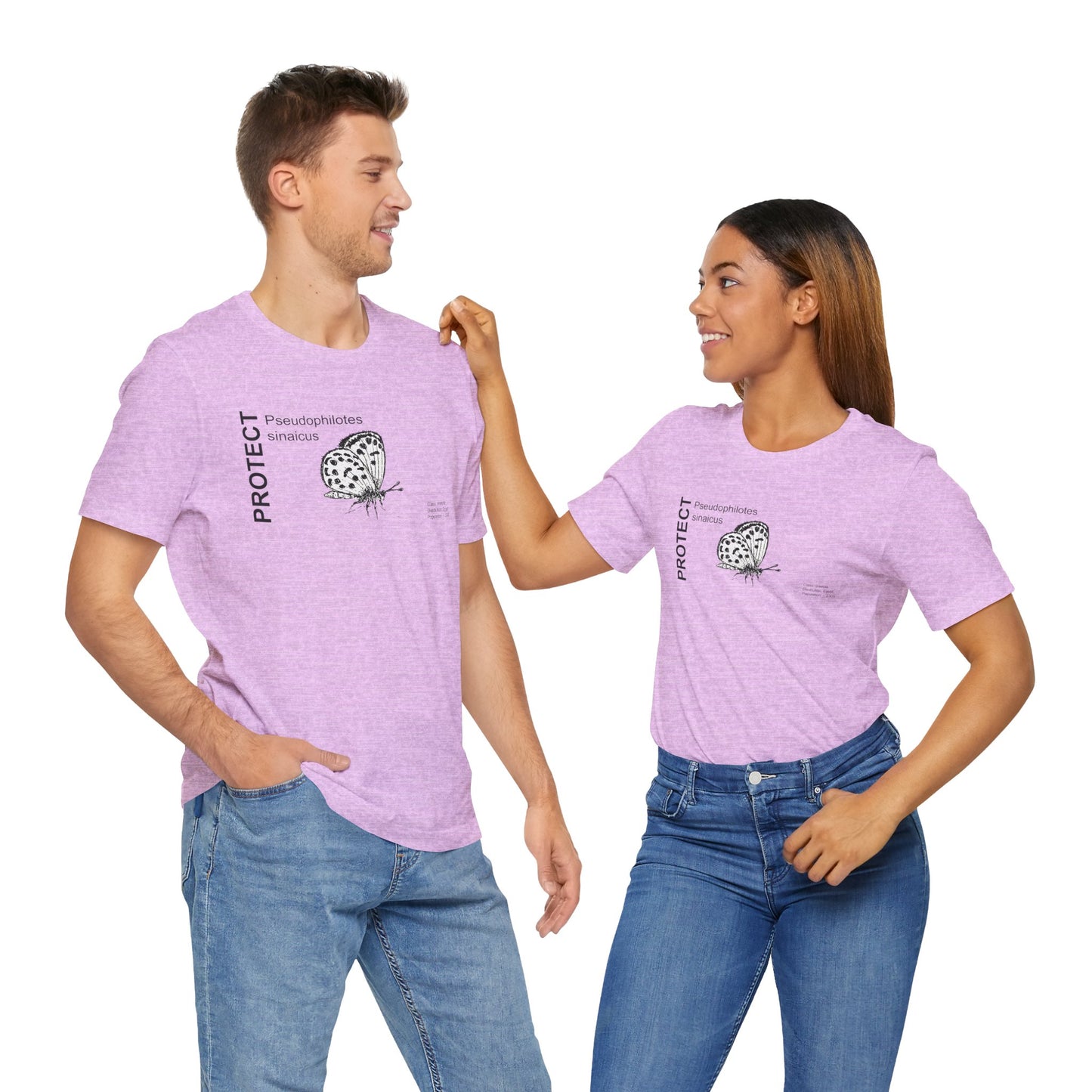 Wildlife Protection Tee - Pseudophilotes sinaicus