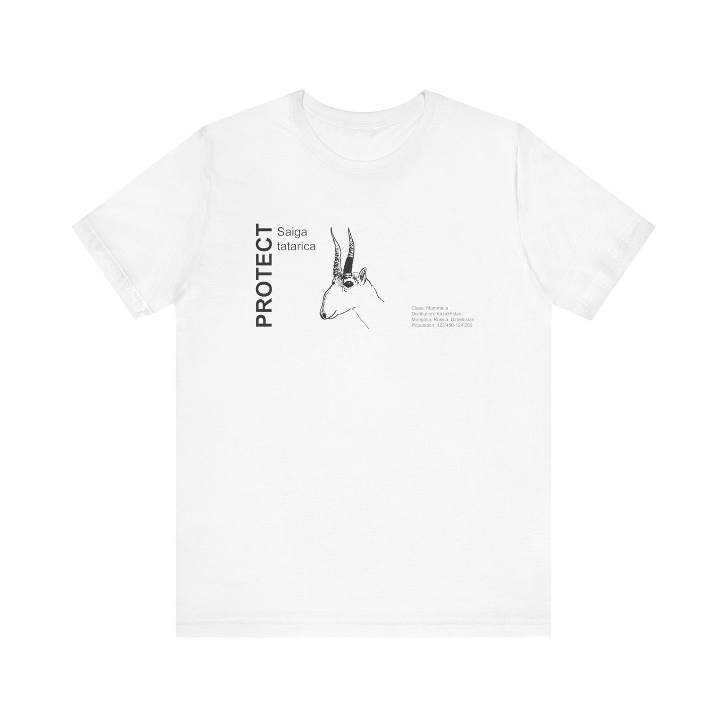 Wildlife Protection Tee - Saiga tatrica
