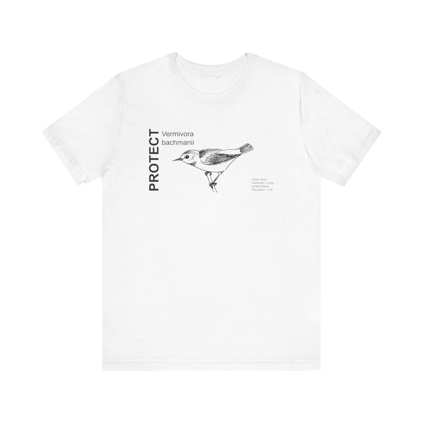 Wildlife Protection Tee - Vermivora bachmanii