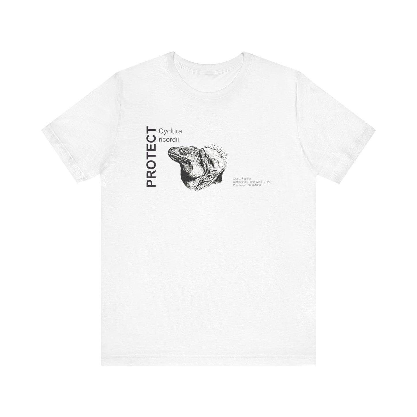 Wildlife Protection Tee - Cyclura ricordii