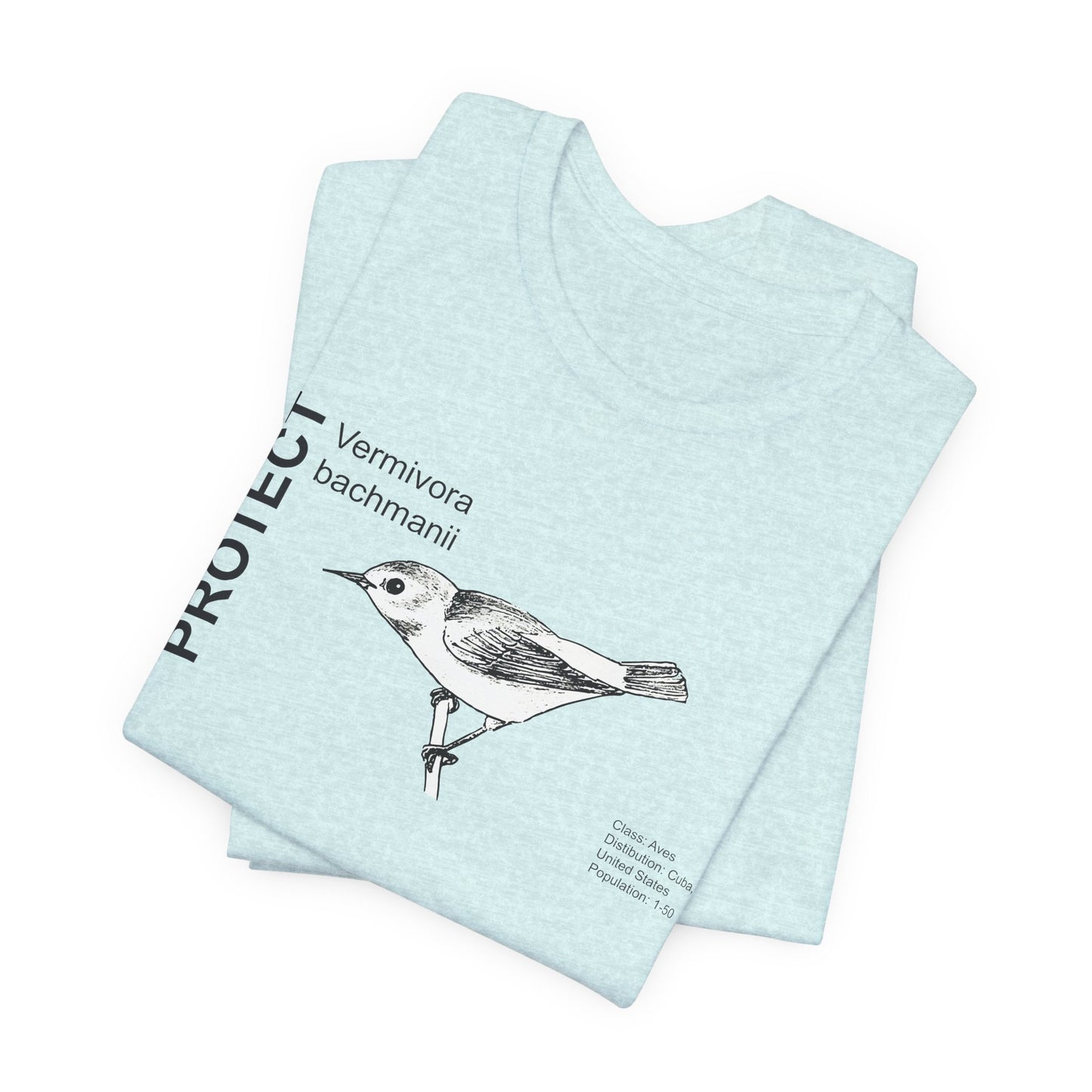Wildlife Protection Tee - Vermivora bachmanii