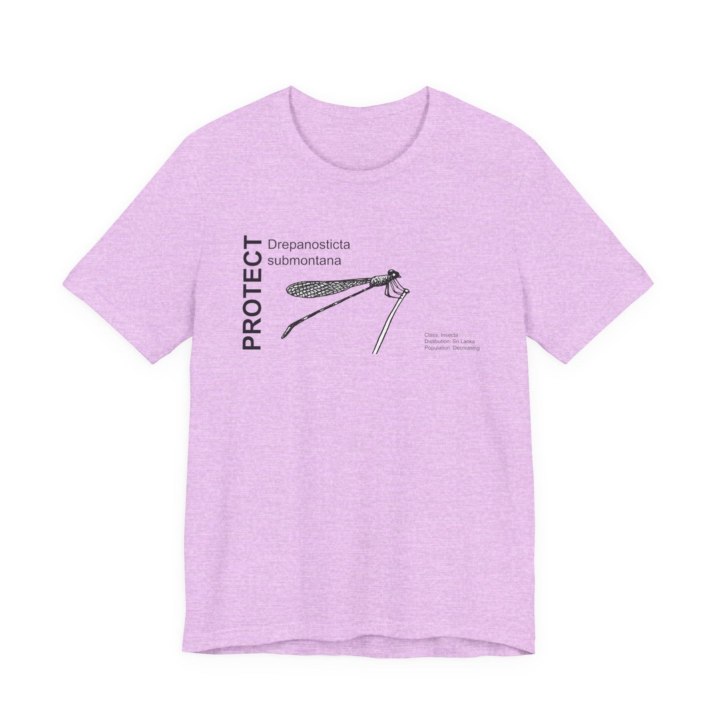 Wildlife Protection Tee - Drepanosticta submontana
