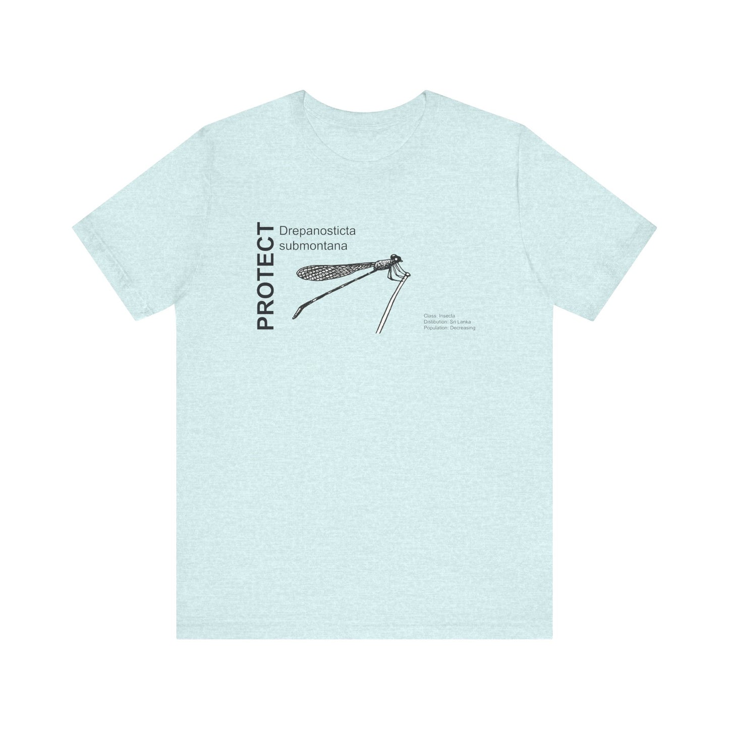 Wildlife Protection Tee - Drepanosticta submontana