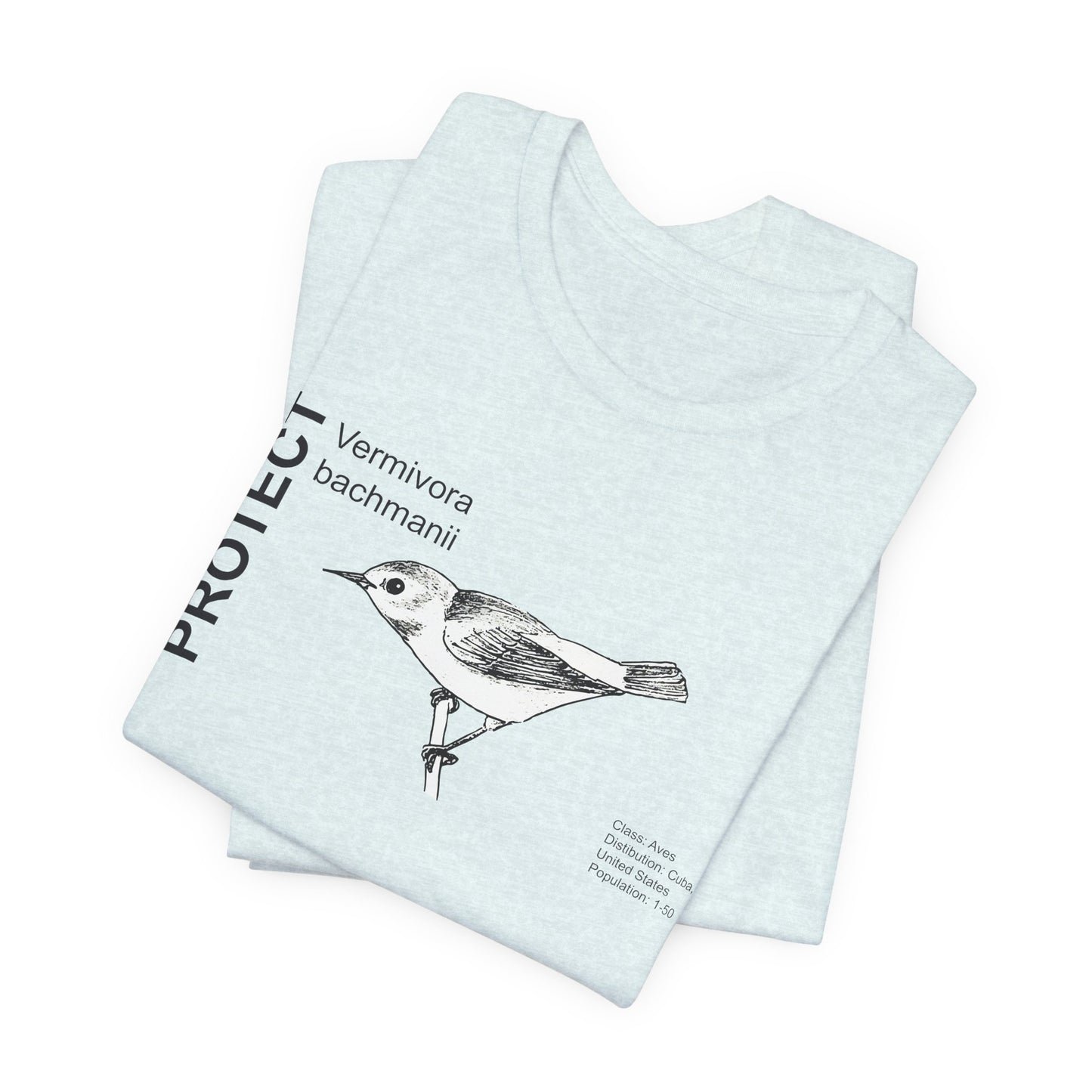 Wildlife Protection Tee - Vermivora bachmanii