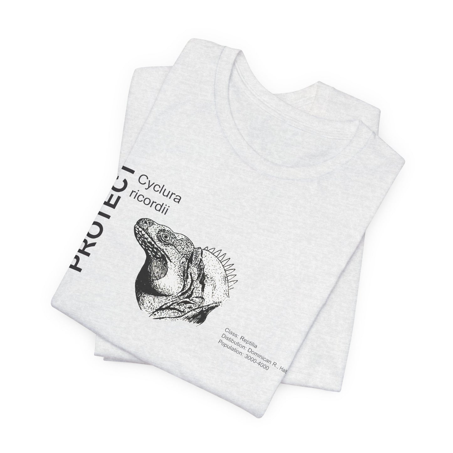 Wildlife Protection Tee - Cyclura ricordii
