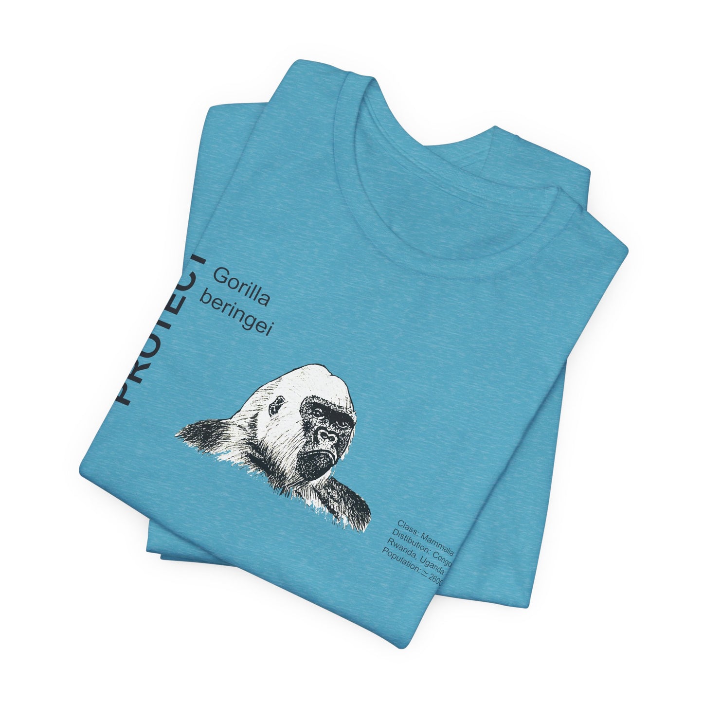 Wildlife Protection Tee - Gorilla beringei
