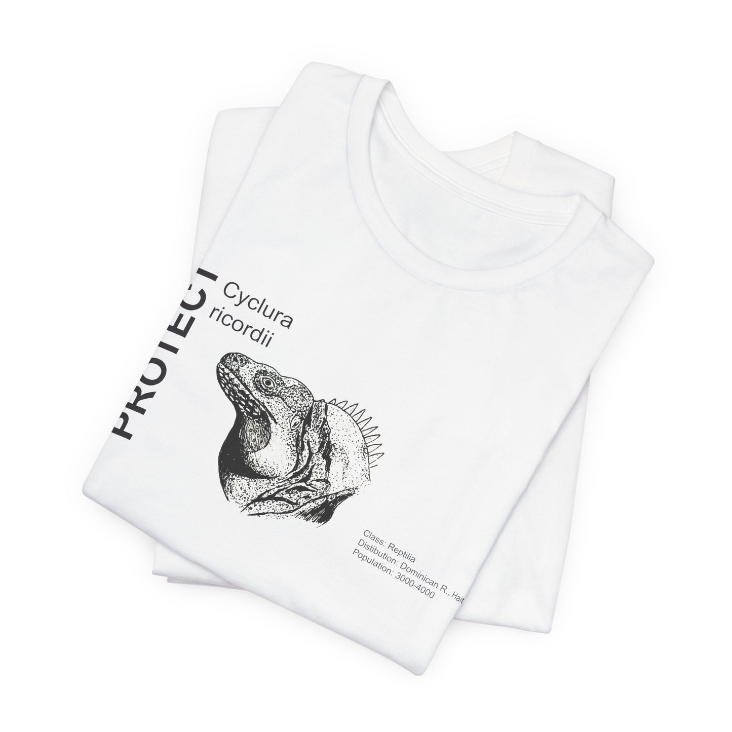 Wildlife Protection Tee - Cyclura ricordii
