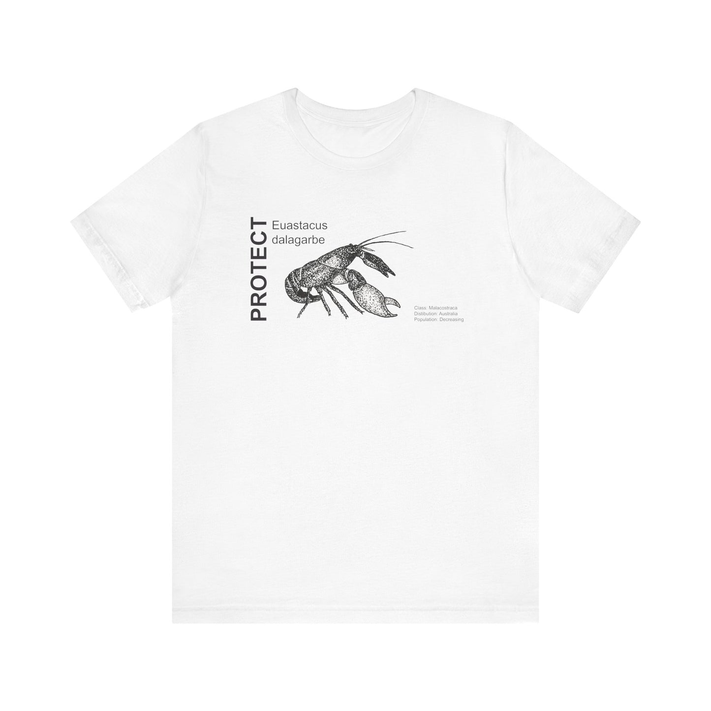 Wildlife Protection Tee - Euastacus dalagarbe