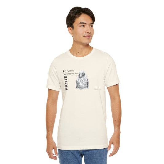Wildlife Protection Tee - Pyrrhura griseipectus