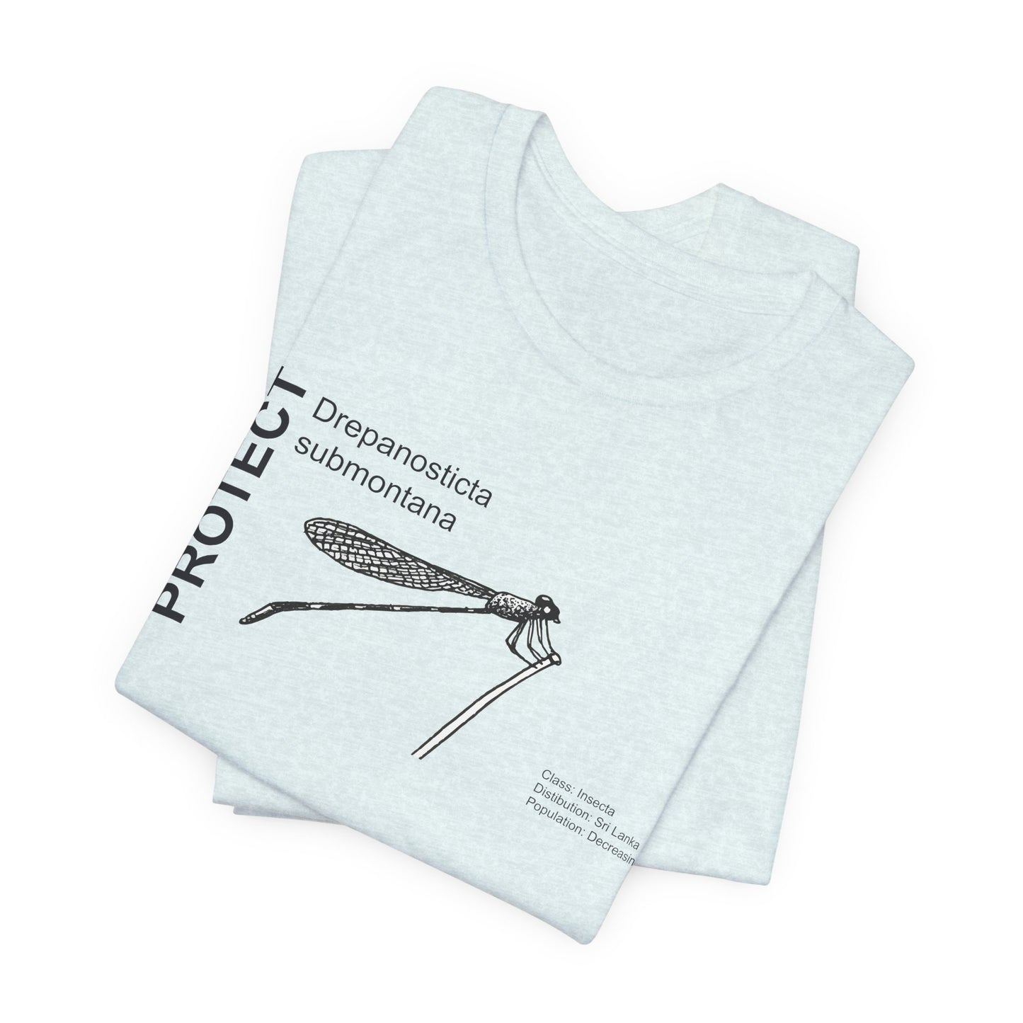 Wildlife Protection Tee - Drepanosticta submontana