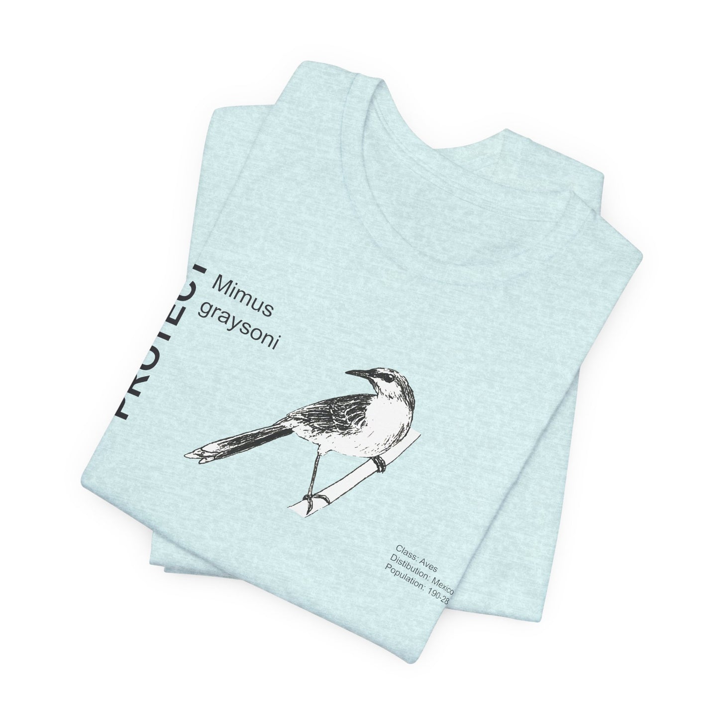 Wildlife Protection Tee - Mimus graysoni