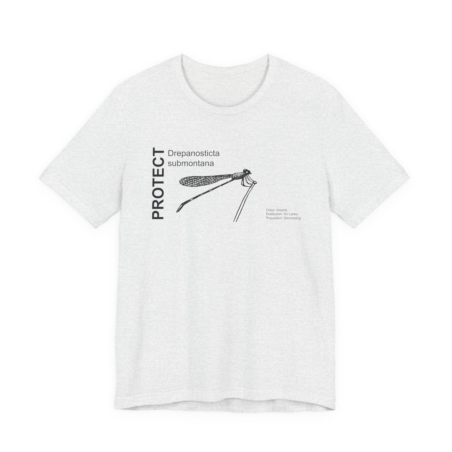 Wildlife Protection Tee - Drepanosticta submontana