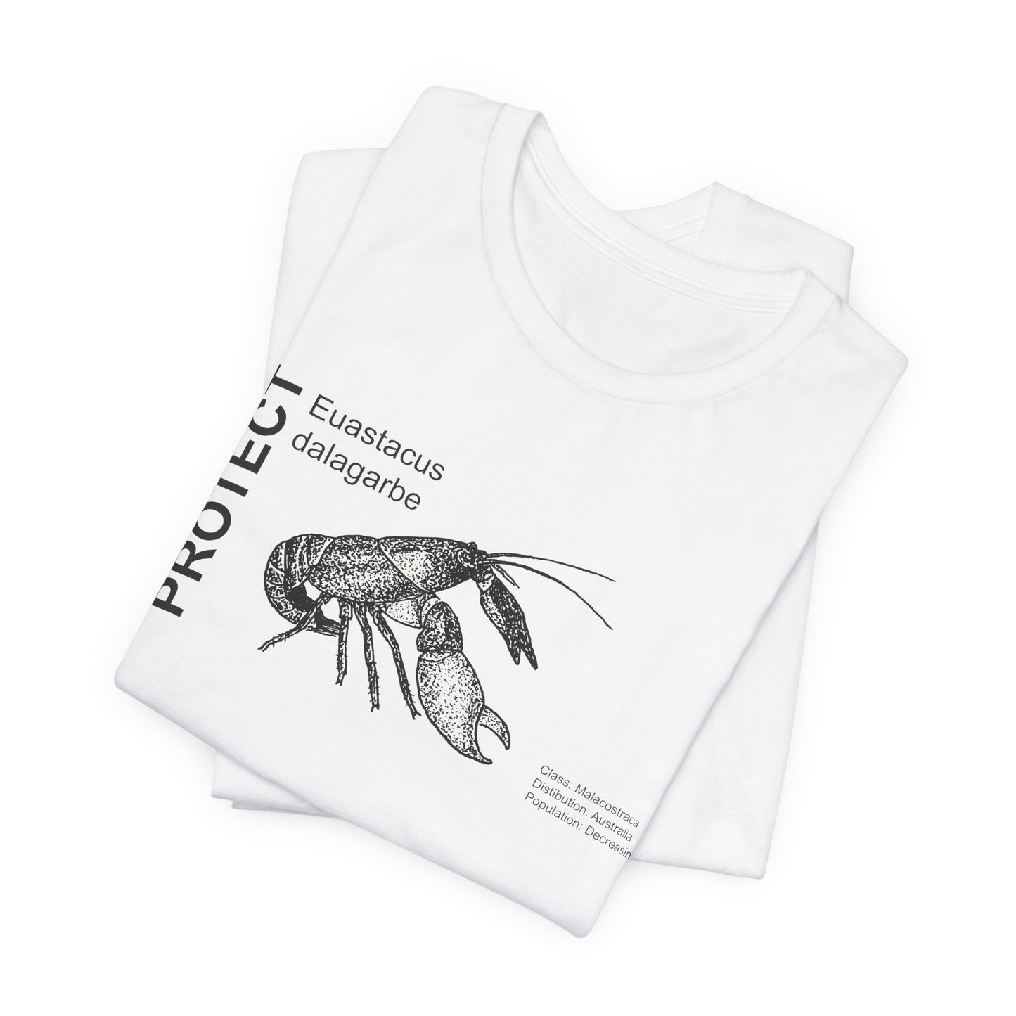 Wildlife Protection Tee - Euastacus dalagarbe