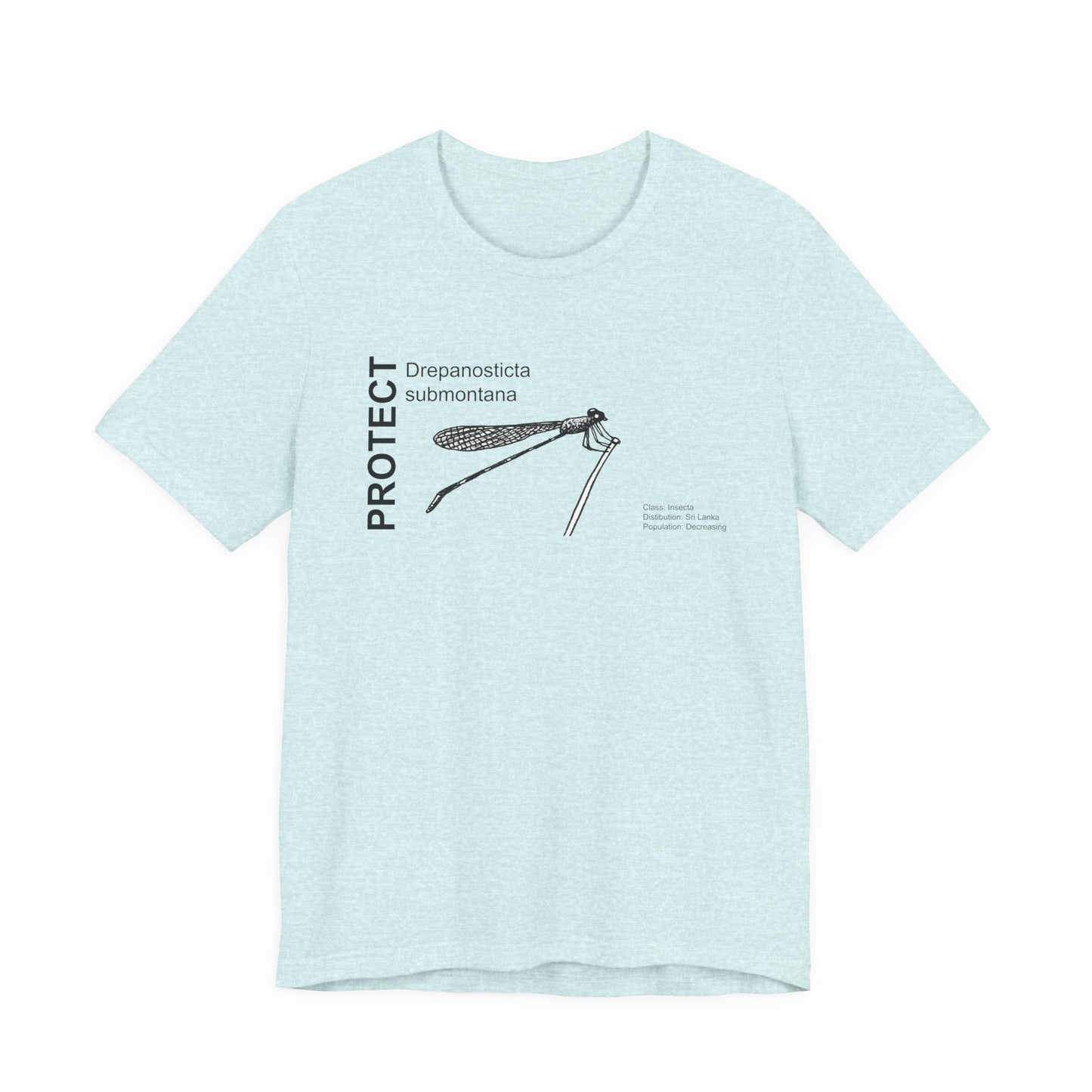 Wildlife Protection Tee - Drepanosticta submontana