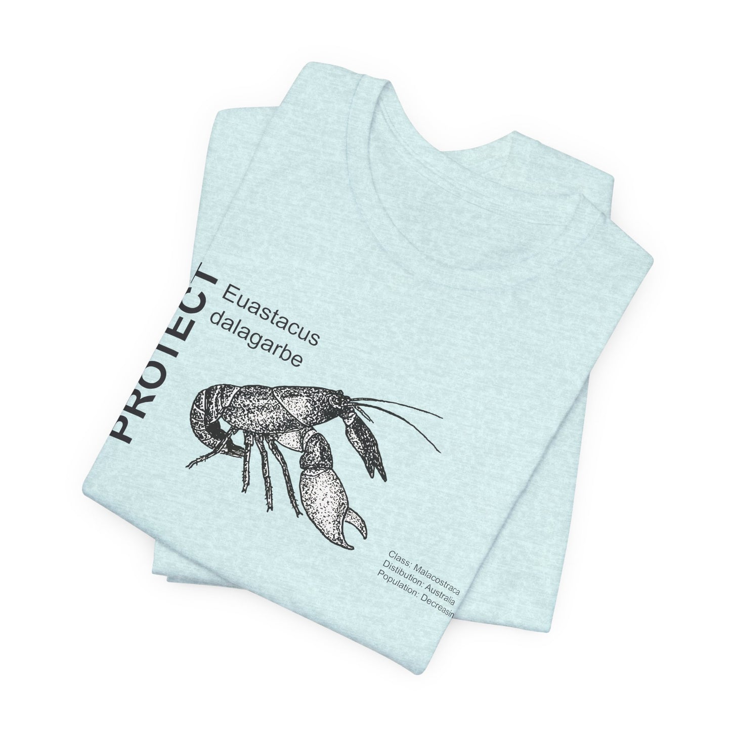 Wildlife Protection Tee - Euastacus dalagarbe