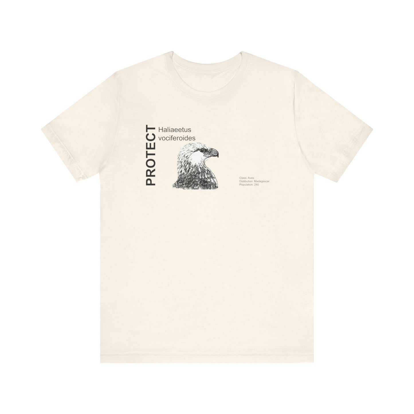 Wildlife Protection Tee - Haliaeetus vociferoides