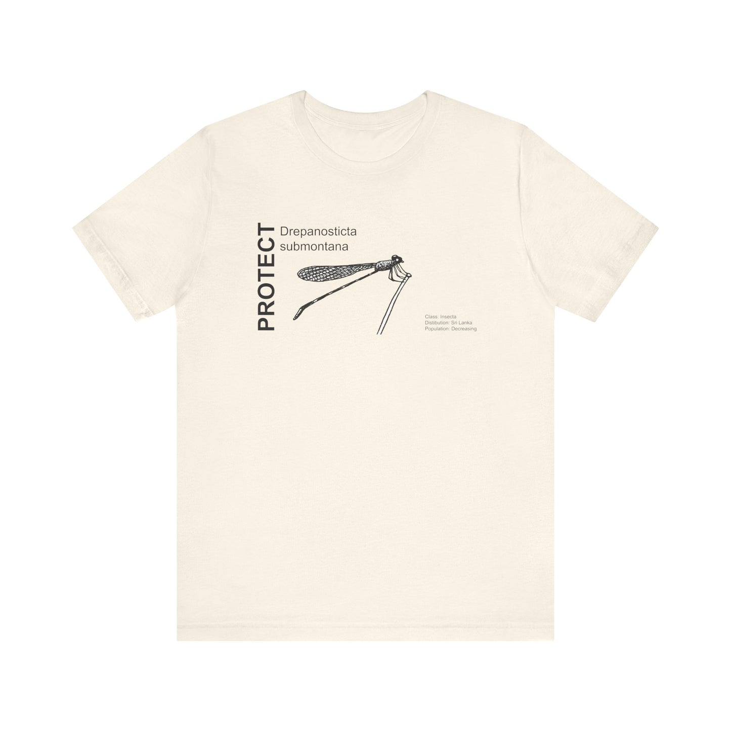 Wildlife Protection Tee - Drepanosticta submontana