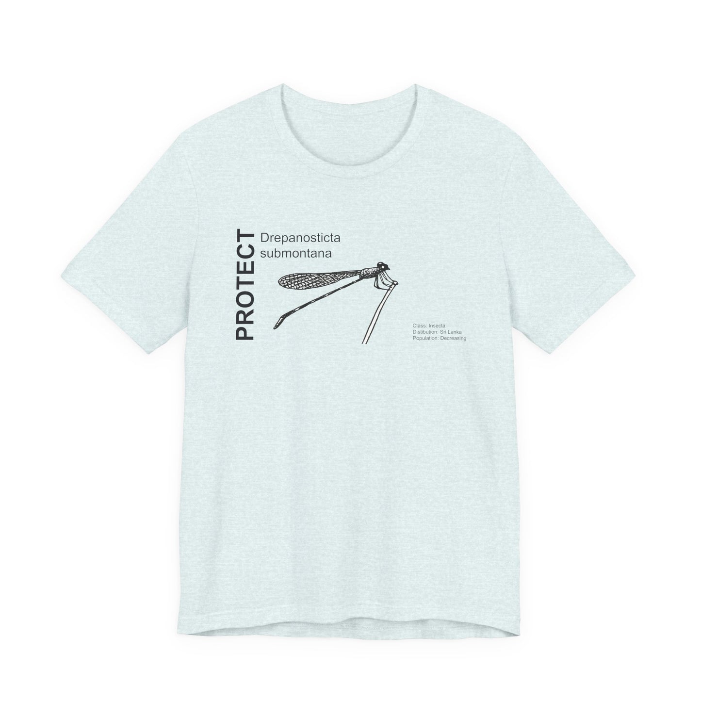 Wildlife Protection Tee - Drepanosticta submontana