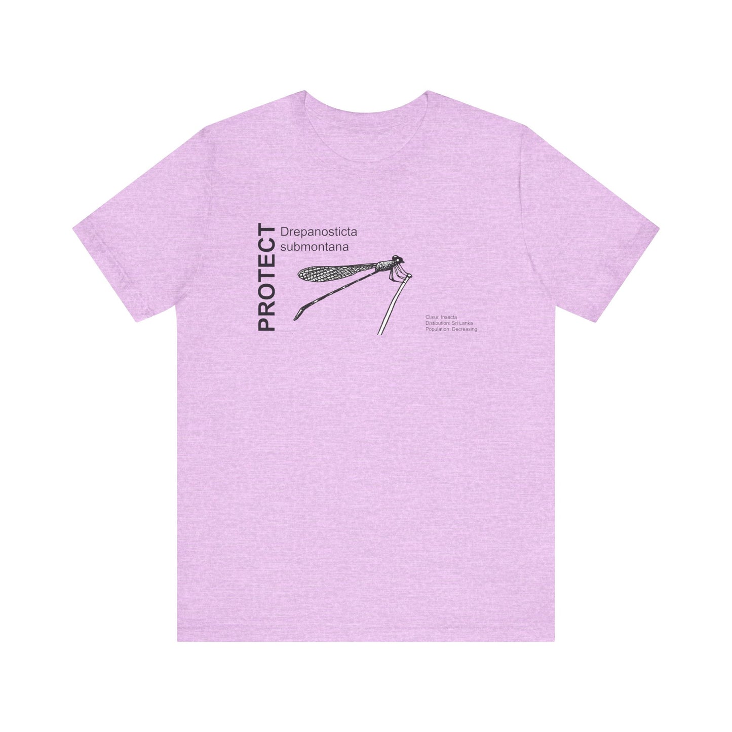 Wildlife Protection Tee - Drepanosticta submontana