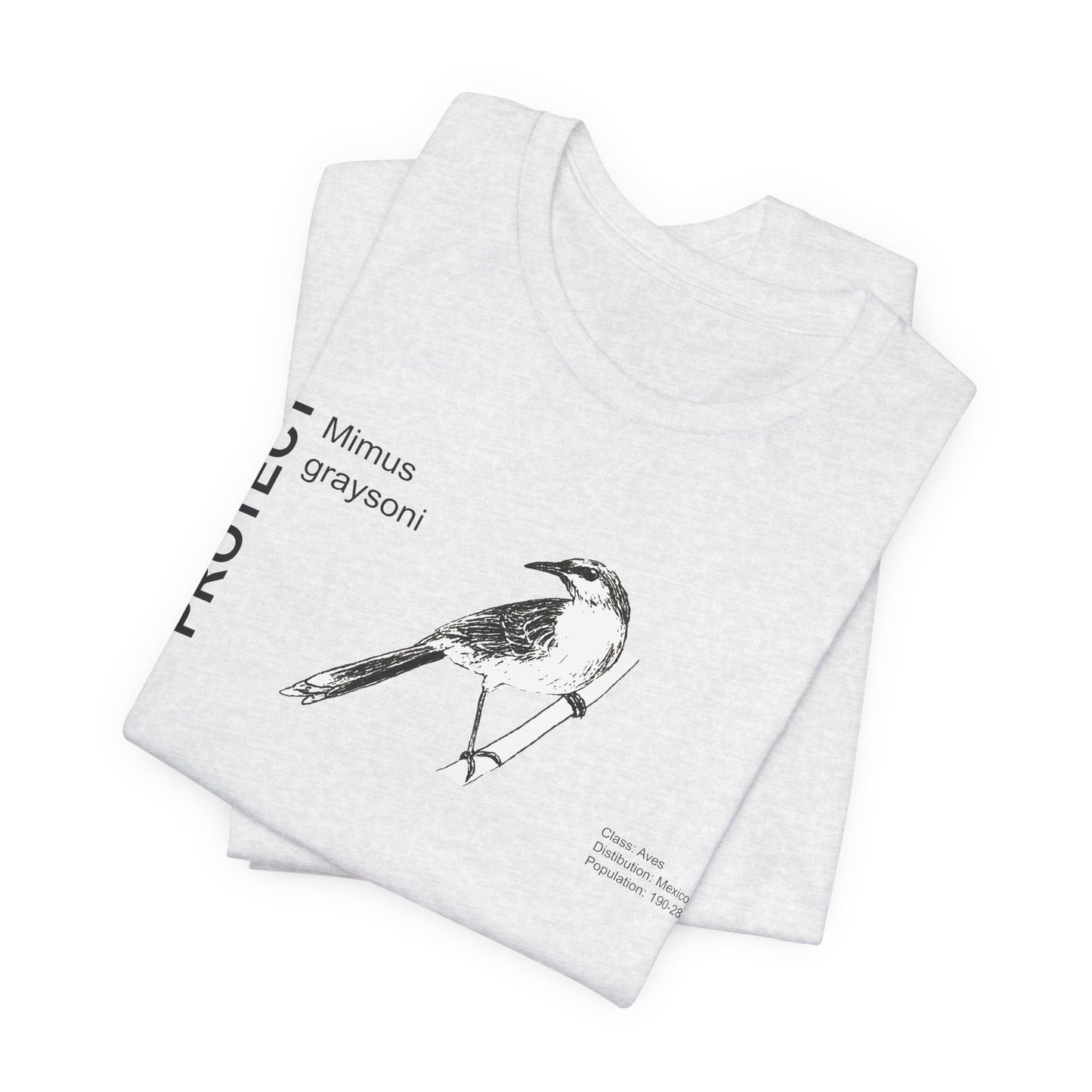 Wildlife Protection Tee - Mimus graysoni