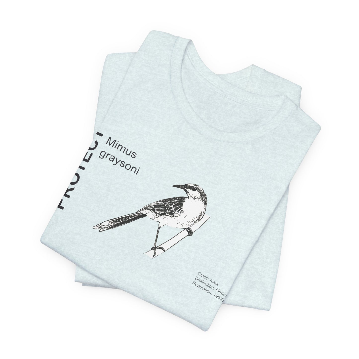 Wildlife Protection Tee - Mimus graysoni