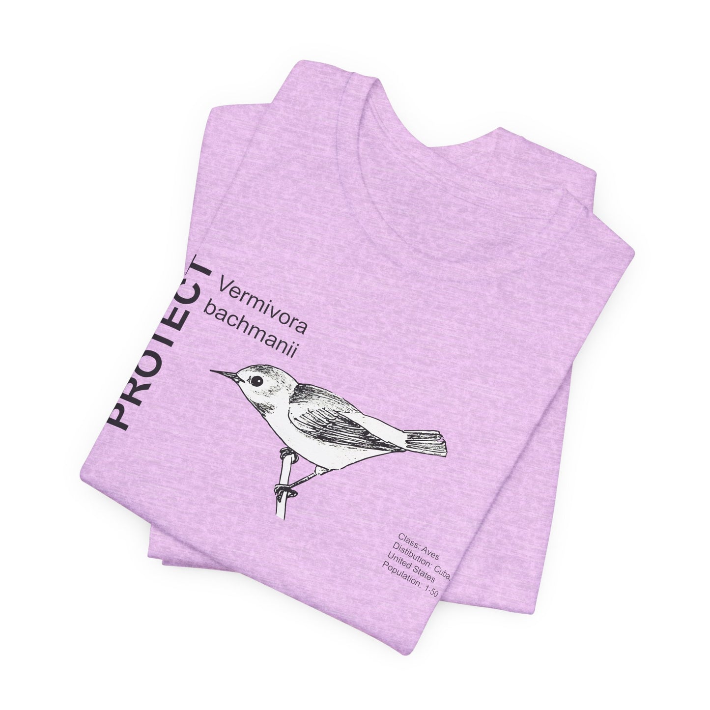 Wildlife Protection Tee - Vermivora bachmanii