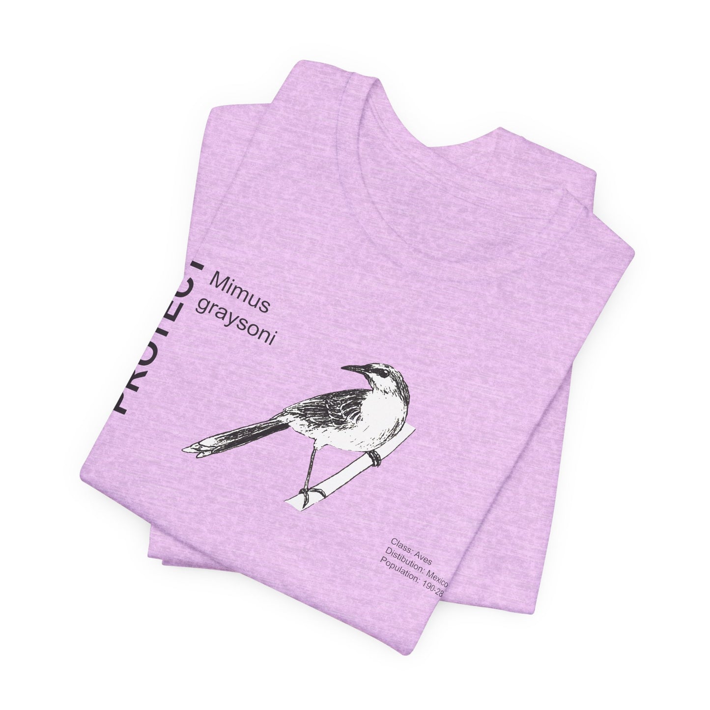 Wildlife Protection Tee - Mimus graysoni