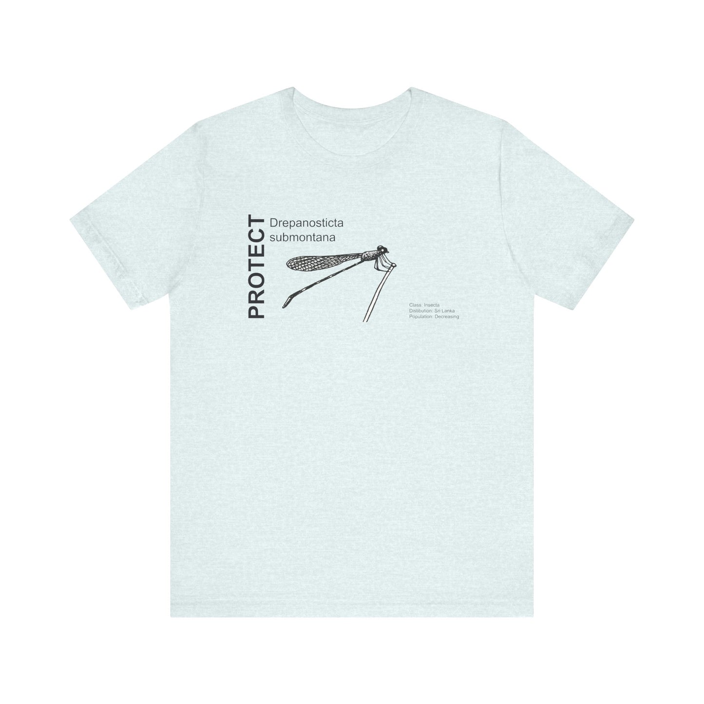 Wildlife Protection Tee - Drepanosticta submontana