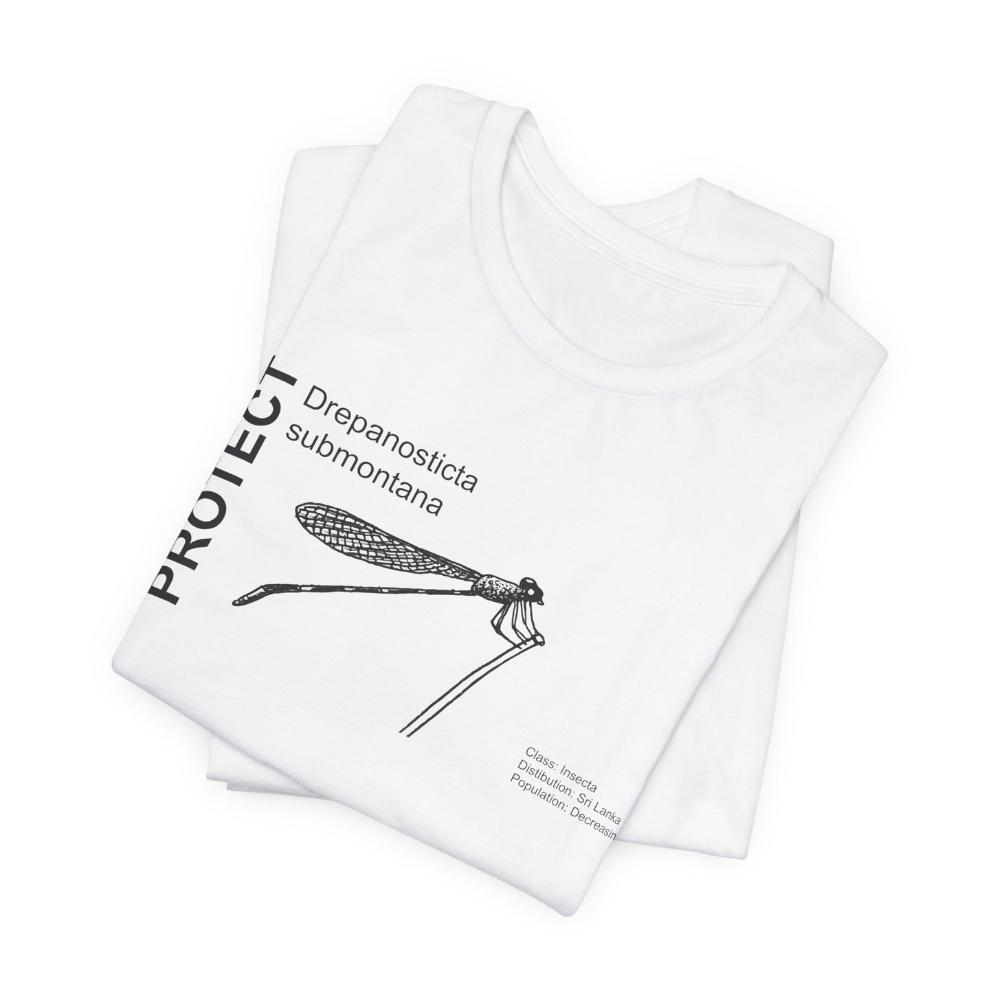 Wildlife Protection Tee - Drepanosticta submontana